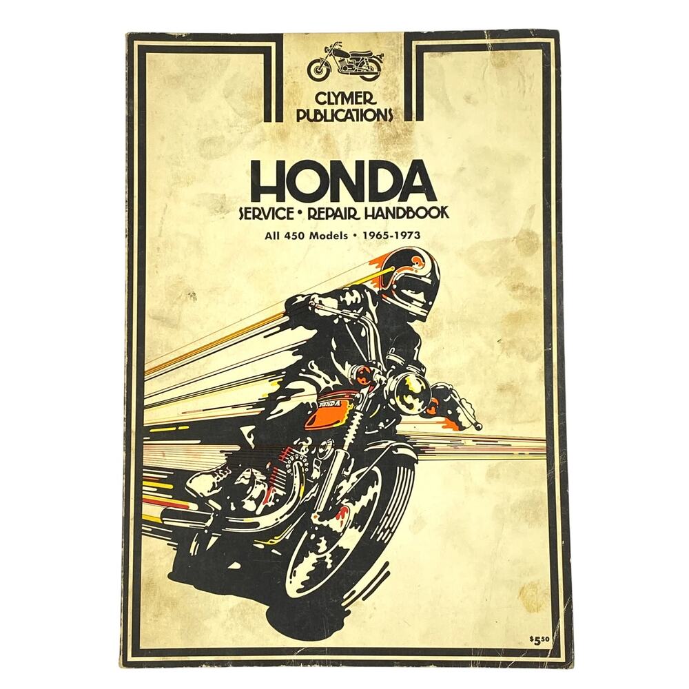 Clymer Honda 450 Twins 1965-1973 Service Repair Handbook Shop Manual Book M333
